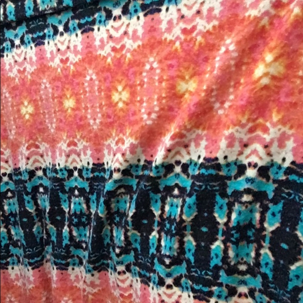 Lily Rose Women’s Bohemian Print Maxi Skirt XS - Picture 4 of 5